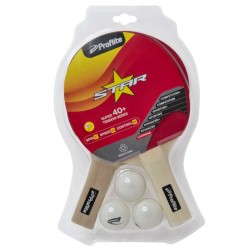 Set Proflite 2 Raquetas y 3 Bolas