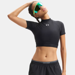 Blusa Under Armour Heatgear Crop Cock