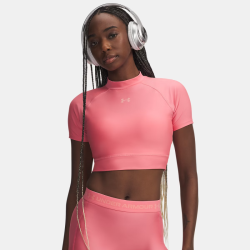 Blusa Under Armour Heatgear Crop Cock